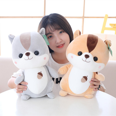 Gấu bông con sóc dễ thương, sóc con đáng yêu siêu cute (25cm--->38cm) vải miniso 4 chiều mềm mại cao cấp, an toàn cho trẻ nhỏ