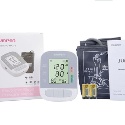 Máy đo huyết áp bắp tay Jumper JPD-HA210 (FDA Hoa Kỳ + Xuất USA)