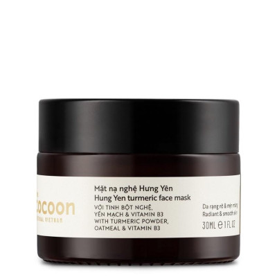 Mặt nạ nghệ Hưng Yên Cocoon giúp da rạng rỡ và mịn màng 30ml Lamita Hair Spa - LS031 - The Cocoon Original Vietnam