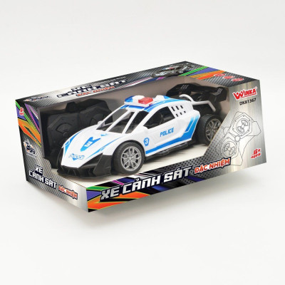 Đồ Chơi DUKA: Xe Điều Khiển Từ Xa - Xe Cảnh Sát Đặc Nhiệm (DK81367)