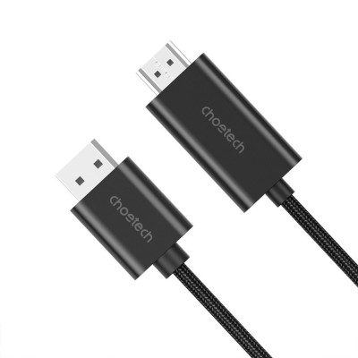 Cáp chuyển DisplayPort (DP) sang HDMI 4K@60Hz Choetech XDH01 - Hàng chính hãng