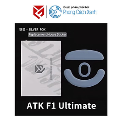 Feet chuột PTFE Unusual Way Sport Silver Fox - ATK F1 Ultimate (1 bộ) - Hàng Chính Hãng