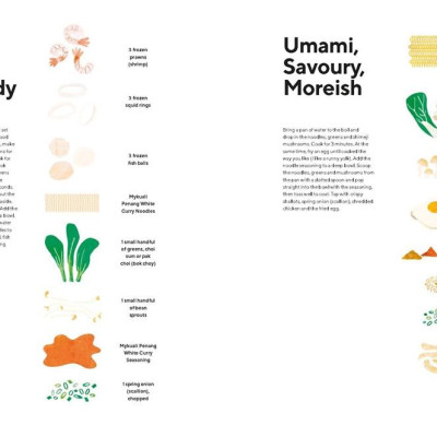 Sách - Simple Noodles - Everyday Recipes, from Instant to Udon by Pippa Middlehurst (UK edition, Hardcover)