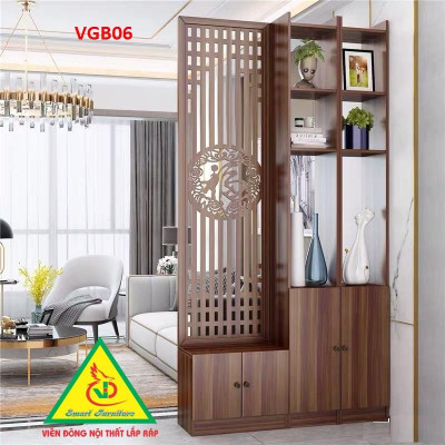 KỆ VÁCH NGĂN PHÒNG KHÁCH , NHÀ BẾP ( 1VÁCH 2 KỆ) VGB06 