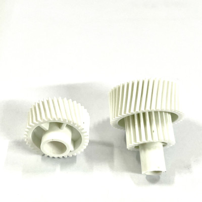 Bộ 2 bánh răng mô tơ từ: Dùng cho máy photocopy Ricoh 1060/ 1075/ 2060/ 2075/ 6500/ 7500/ 8000/ 6001/ 8001/9001/ 6002/ 6502/9002/ 6503/7503 ( HA - Hàng nhập khẩu )