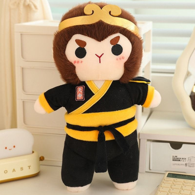 Gấu bông Tôn Ngộ Không đen trong Black Myth Wukong hot games siêu hot (25cm) hàng xịn cao cấp loại 1, an toàn cho trẻ nhỏ