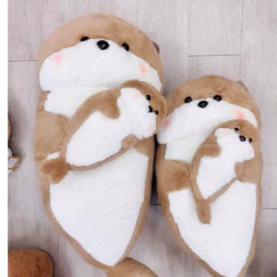 Thú nhồi bông hải cẩu ôm con đáng yêu - Size 55cm đến 80cm - Quà tặng gấu bông hải cẩu bụng bự êm mịn cho bé.