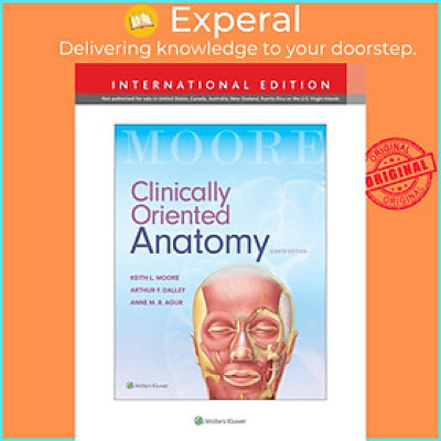 Sách - Clinically Oriented Anatomy by Keith L. Moore (US edition, paperback)