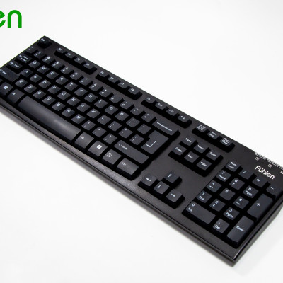 Bàn phím không dây Gaming/ Văn phòng Fuhlen L411w- Tuổi thọ 20 triệu lần nhấn, BH 2 năm,Tặng kèm pin- Hàng chính hãng