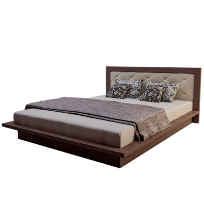 Giường ngủ cao cấp Tundo màu nâu 160cm x 200cm