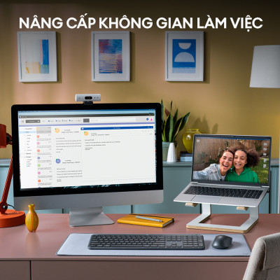 Bộ bàn phím chuột không dây Logitech Signature MK950 - Hàng Chính Hãng