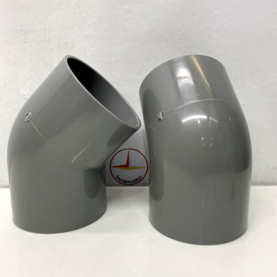 Lơi 90 nhựa PVC Bình Minh (45o ElBow)_L90M (5 cái)