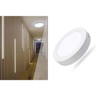 Đèn Ốp Nổi, Đèn LED Panel ốp trần 18W tròn/vuông - Thương hiệu MPE