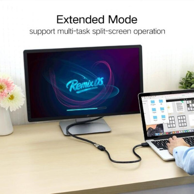 Ugreen UG10146HD107TK 5M màu Đen Cáp tín hiệu HDMI nối dài hỗ trợ 4K x 2K - HÀNG CHÍNH HÃNG