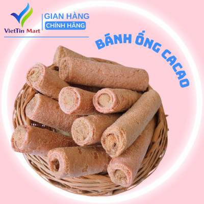 Bánh Ống CaCao Đặc Biệt Viettin Mart 450Gr