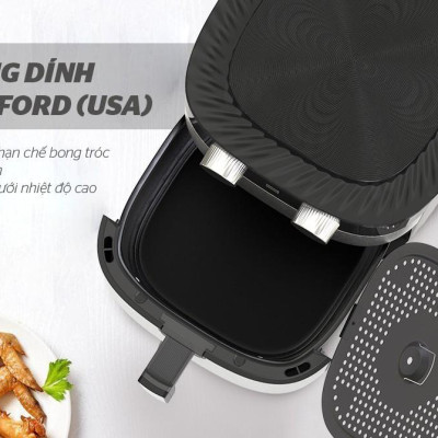 Nồi chiên không dầu 6L Sunhouse SHD4026 - Hàng Chính Hãng