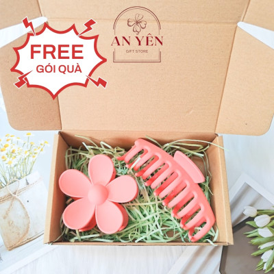 Set Kẹp Tóc Làm Quà Tặng No.13 Tiệm Quà An Yên Tặng Sinh Nhật Người Yêu 20/10 8/3, Quà Tặng Học Viên
