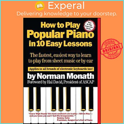 Sách - How To Play Popular Piano In 10 Easy Lessons by Norman Monath (US edition, paperback)