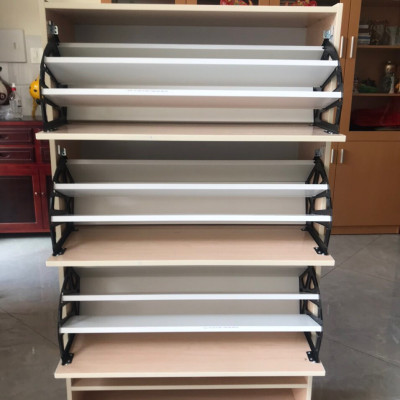 Tủ giày mở xoay Juno Sofa Ngang 85 x cao 1m x sâu 31 cm