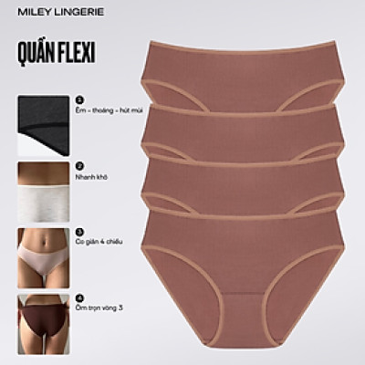 Combo 4 Quần Lót Nữ Modal Màu Da - BCS0904