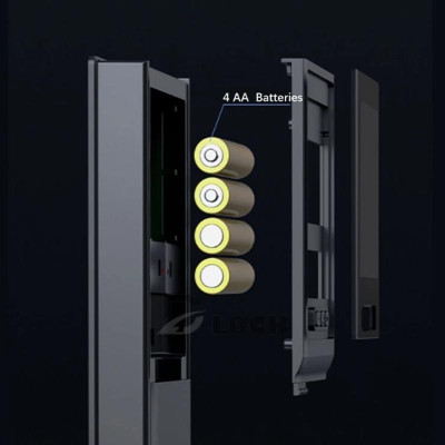 Khóa cửa điện tử vân tay thông minh cho cửa hỗn hợp gỗ nhôm thép, cửa hỗn hợp dùng app có camera chống nước cao cấp, khóa cửa Smart Lock bảo hành 30 tháng Chính Hãng DILLOCK DLK21