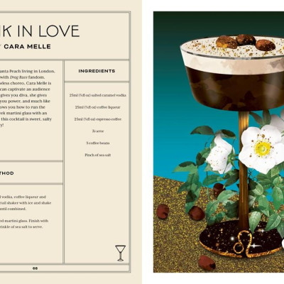 Sách - Dragtails - Fierce Cocktails Inspired by Drag Royalty by Greg Bailey (UK edition, Hardcover)