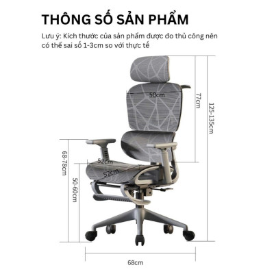 GHẾ CÔNG THÁI HỌC NEWBEGINNING NB919 – LỰA CHỌN HOÀN HẢO CHO DÂN VĂN PHÒNG VÀ HỌC TẬP TẠI NHÀ