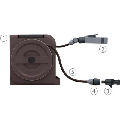 Bộ vòi tưới cây 15m NANO NEXT Takagi RM1215BR Hàng chính hãng