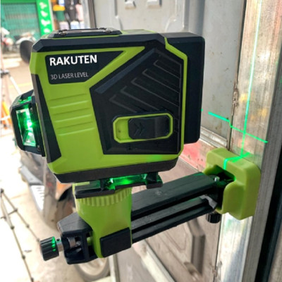 Máy cân bằng laser RAKUTEN 12 tia xanh siêu sáng - Máy bắn cốt, Máy cân mực, Máy đánh thăng bằng tia laser thế hệ mới 2021 - Hàng chính hãng