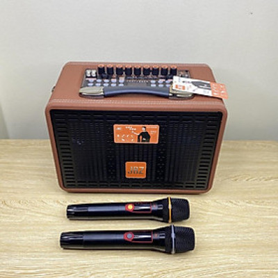 Loa karaoke bluetooth JBZ J5 tặng 2 micro không dây (Hàng Chính Hãng )