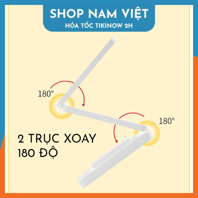 Đèn Bàn Gấp Gọn Treo Tường Tích Điện, Điều Chỉnh Ánh Sáng