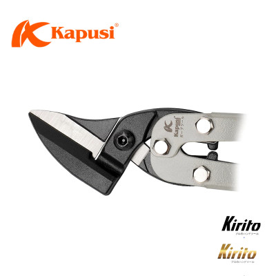 KÉO CẮT TÔN MỎ NGHIÊNG 45 ĐỘ KÍCH THƯỚC 10 INCH HÃNG KAPUSI NHẬT BẢN k0077