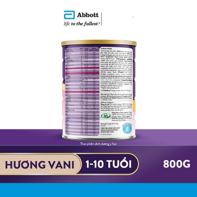 Combo 4 Sữa Bột Abbott Pediasure 800g cho trẻ 1-10 tuổi