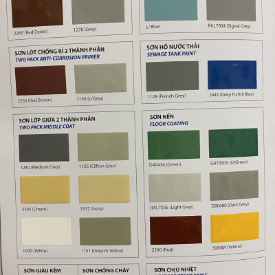 Sơn Alkyd KCC LT313 Base A màu kem 3094 _4L 