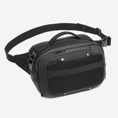 Túi đeo chéo ngực OZUKO chống nước thời trang cá tính cao cấp cho nam