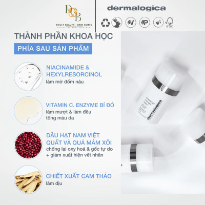 Kem dưỡng ban đêm dành cho da có sắc tố POWERBRIGHT OVERNIGHT CREAM của Dermalogica - Dolly Beauty