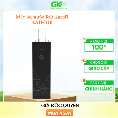 KAH-D10 - Máy lọc nước RO Karofi KAH-D10 - Hàng Chính Hãng - Chỉ Giao Hồ Chí Minh