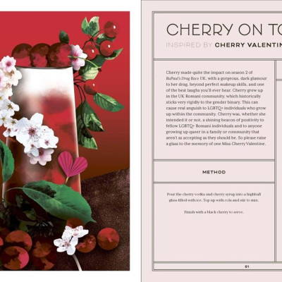 Sách - Dragtails - Fierce Cocktails Inspired by Drag Royalty by Greg Bailey (UK edition, Hardcover)