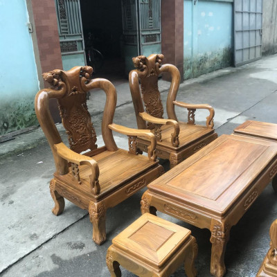 Bàn Ghế Minh Quốc Đào Gỗ Lim