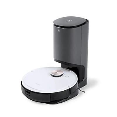 Robot hút bụi lau nhà Ecovacs Deebot T8 Max Plus - hàng nhập khẩu chính hãng full VAT, bảo hành chính hãng 12 tháng bởi Vietnam Robotics, lực hút 1500Pa, thời gian hoạt động 3 giờ liên tục