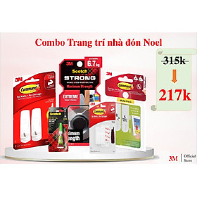 Combo Trang trí nhà đón Noel