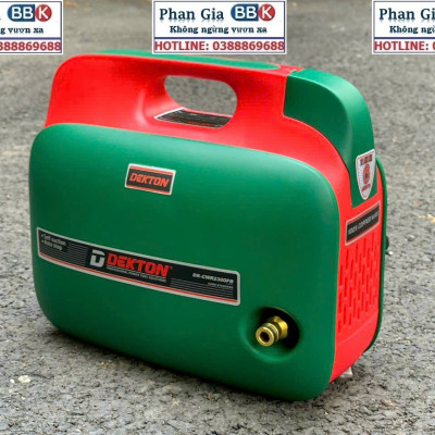 Máy Rửa Xe Dekton DK-CWR2300FB - Công Suất 2300W - Động Cơ Từ Không Chổi Than - Motor 100% Dây Đồng - Bảo Hành 12 Tháng