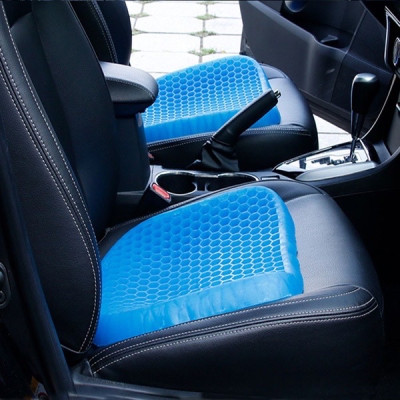  Đệm ngồi 3D thông minh Silicon , tổ ong , co giản đàn hồi cao ,bảo vệ cột sống , thoáng khí   ,ngăn ngừa mồ hôi ,chống trĩ , thoát vị đĩa đệm ,chống trơn trượt ,không biến dạng ,không thấm nước phù hợp với dân văn phòng, học sinh, sinh viên ,bác tài 