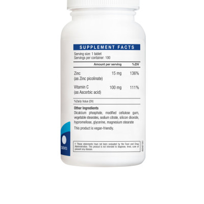 VIÊN UỐNG BỔ SUNG KẼM LAC ZINC 15MG (100 VIÊN)