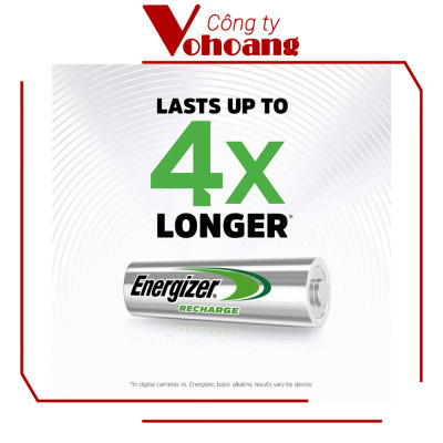 Pin Sạc AA 2000mAh NH15 Power Plus RP2 Energizer NH15 RP2 (Mẫu mới)