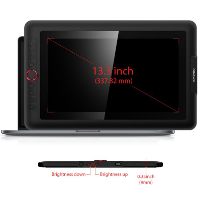 Bảng Vẽ Màn Hình XP-Pen Artist 13.3 Pro fullHD 91%Adobe RGB Lực Nhấn 8192 Cảm Ứng Nghiêng (Kèm Găng Tay Họa Sĩ Và Đế Nghiêng) - Hàng Chính Hãng