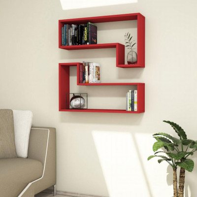 Kệ trang trí gỗ thiết kế mới lạ SMLIFE Wacoal