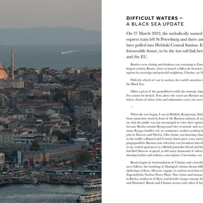 Sách - Black Sea - Dispatches and Recipes - Through Darkness and Light by Caroline Eden (UK edition, Hardcover)