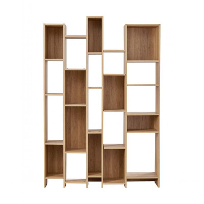 Giá sách bằng gỗ trang trí gia đình SMLIFE Buimon