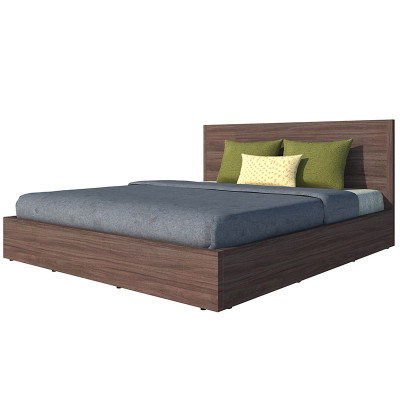 Giường ngủ cao cấp Tundo màu nâu 160cm x 200cm